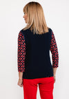 Rabe Short Jersey Zip Gilet, Navy