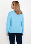 Rabe Ribbed Knit Sweater, Light Blue