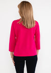 Rabe Textured Long Sleeve Top, Pink