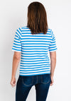 Rabe Butterfly Heart Ribbed Top, Blue