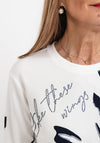 Rabe Take These Wings Top, White