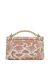 Radley London Mill Bay Snake Print Crossbody Bag, Light Brown