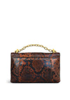 Radley Mill Bay Snake Print Cross Body Bag, Brown Multi