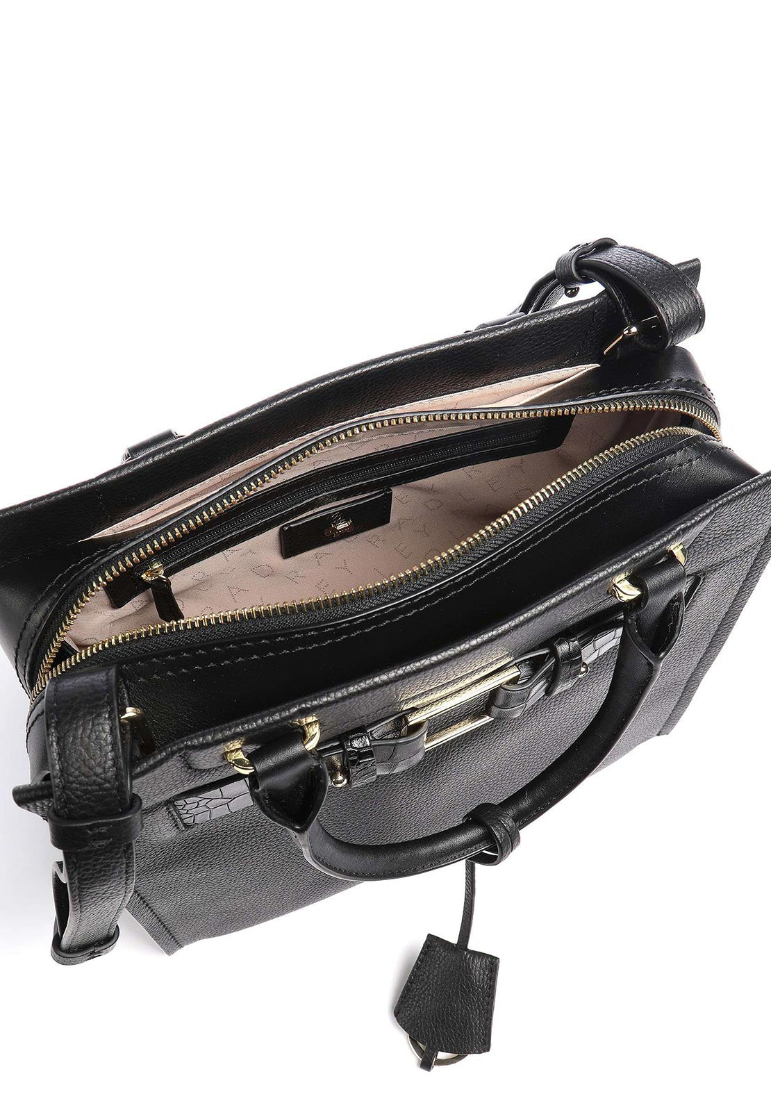 Radley Agnes Street Medium Compartment Bag, Black