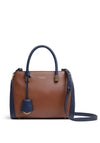 Radley Lansdowne Road Colour Block Leather Tote Bag, Tortoise