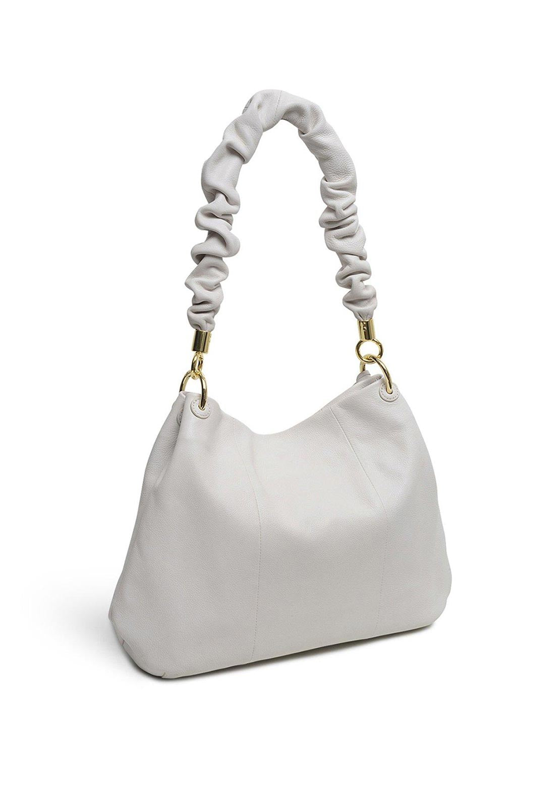 Radley Cuba Street Scrunched Strap Shoulder Bag, Off White