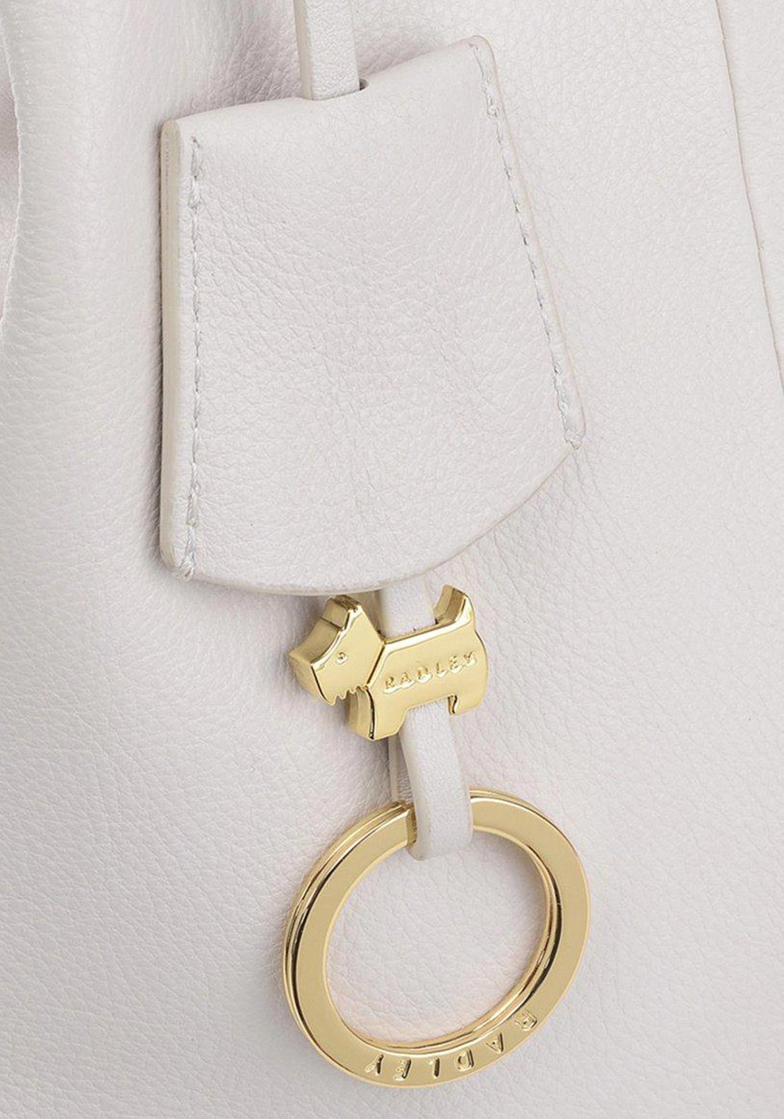 Radley Cuba Street Scrunched Strap Shoulder Bag, Off White