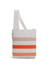 Radley Pockets Stripe Medium Crossbody Bag, White Multi