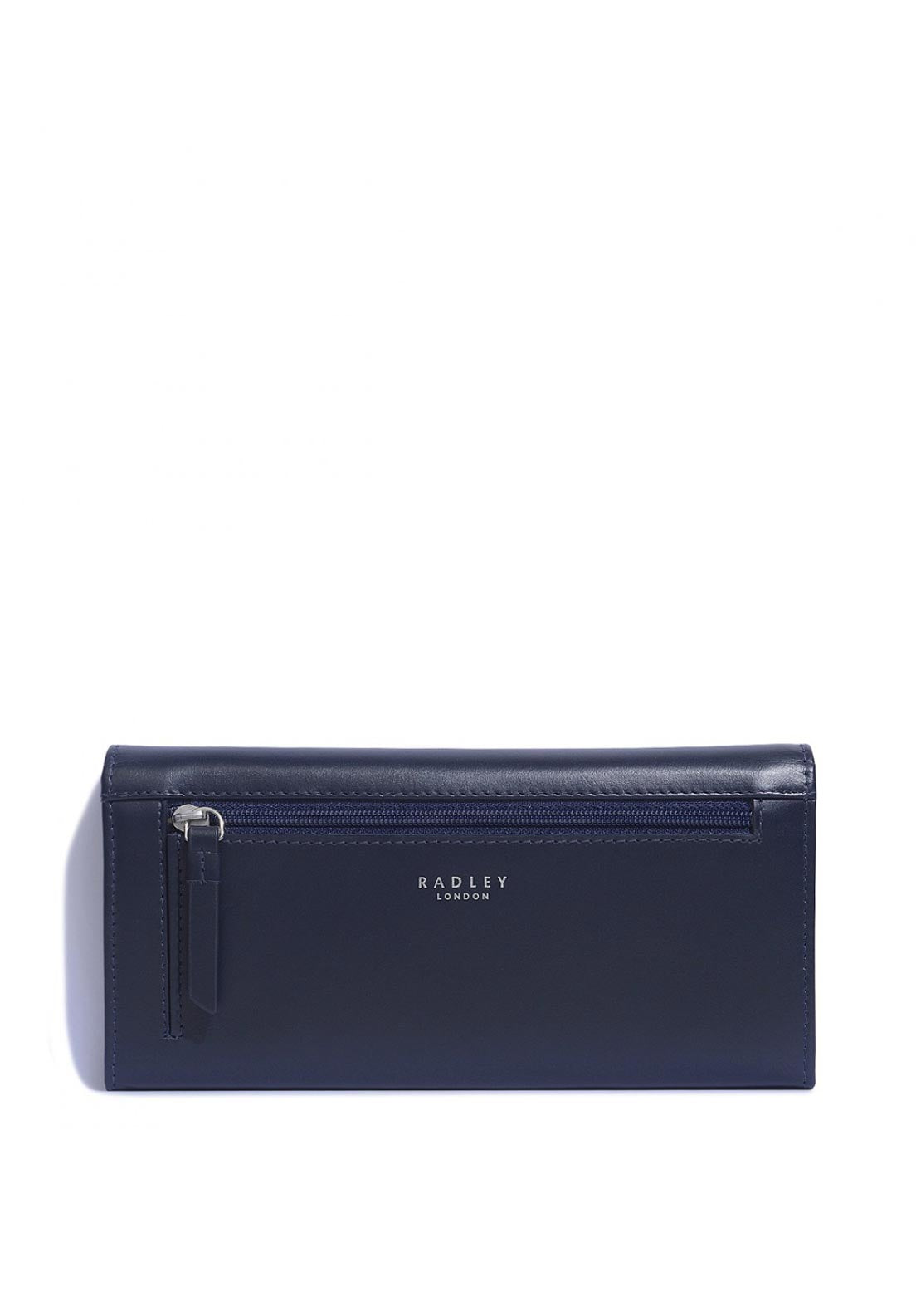 Radley Crest Large Billfold Wallet, Navy