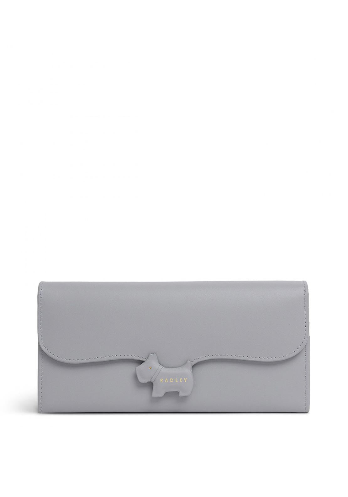 Radley Crest Large Billfold Wallet, Grey
