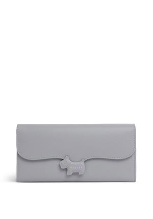 Radley Crest Large Billfold Wallet, Grey