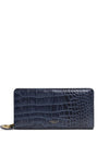 Radley Milford Mews Large Zip Around Wallet, Navy