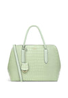 Radley Liverpool Street 2.0 Faux Croc Medium Satchel, Light Green
