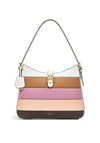 Radley Linden Garden Large Zip Top Shoulder Bag, Chalk Multi