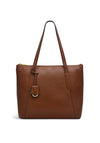 Radley Wood Street Large Zip-Top Tote Bag, Brown