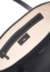 Radley Wood Street 2.0 Large Zip Top Tote Bag, Black