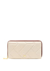 Radley Mill Bay Quilted Zip Around Large Purse, Chalk
