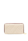 Radley Mill Bay Quilted Zip Around Large Purse, Chalk