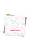 Rita Oates Raining Love Greeting Card