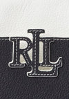 Ralph Lauren Carrie Leather Crossbody Bag, White Navy