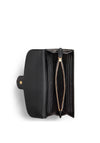 Ralph Lauren Logo Flap Wallet, Black