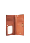 Ralph Lauren Slim Button Wallet, Tan