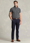 Ralph Lauren Contrast Trim Classic Polo Shirt, Dark Grey