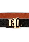 Ralph Lauren Skinny Reversible Belt, Black & Tan