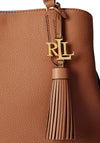 Ralph Lauren Quinn Large Leather Tote Bag, Tan