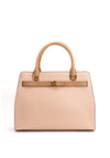 Ralph Lauren Fenwick Medium Pebbled Satchel Bag, Pink