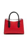 Ralph Lauren Emery Small Satchel Bag, Red Multi