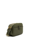 Ralph Lauren Carrie Logo Strap Crossbody Bag, Olive