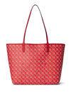Ralph Lauren Collins Large Logo Print Tote Bag, Red