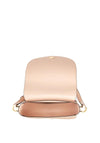 Ralph Lauren Witley Medium Croc Print Crossbody Bag, Pink