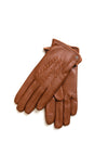 Ralph Lauren Sheepskin Tech Gloves, Brown