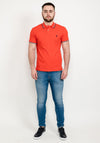 Ralph Lauren Contrast Trim Classic Polo Shirt, Red