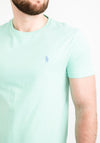 Ralph Lauren Classic Crew Neck T-Shirt, Aqua