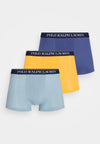 Ralph Lauren 3 Pack Classic Stretch Boxers, Blue Multi
