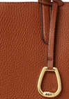Ralph Lauren Faux Leather Reversible Large Tote, Tan & Orange
