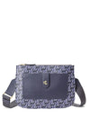 Ralph Lauren Jamey Monogram Crossbody Bag, Blue