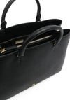 Ralph Lauren Large Hanna Satchel Bag, Black