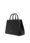 Ralph Lauren Large Hanna Satchel Bag, Black