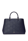 Ralph Lauren Large Hanna Satchel Bag, Navy