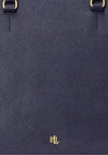 Ralph Lauren Large Hanna Satchel Bag, Navy