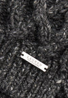 Ralph Lauren Cable Knit Scarf, Charcoal