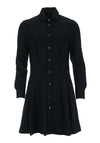 Ralph Lauren Womens Charlotte Shirt Dress, Black