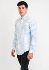 Ralph Lauren Classic Wide Striped Slim Shirt, Blue