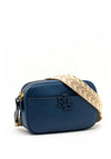 Ralph Lauren Carrie Logo Strap Crossbody Bag, Blue