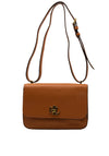 Ralph Lauren Sophee Turnlock Crossbody Bag, Tan