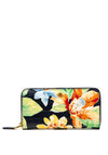 Ralph Lauren Continental Large Zip Around Floral Wallet, Marina